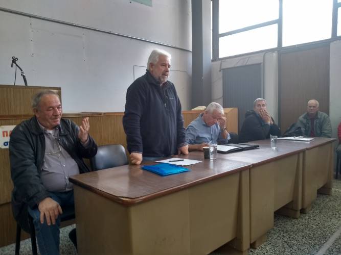 Σύσκεψη σωματείων συνταξιούχων στη Νάουσα και στο βάθος κινητοποιήσεις
