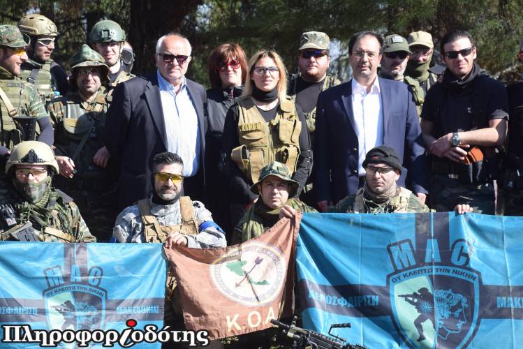 Μεγάλη μάχη αεροσφαίρισης δόθηκε την Κυριακή στην Αγία Βαρβάρα (φωτογραφίες, βίντεο)
