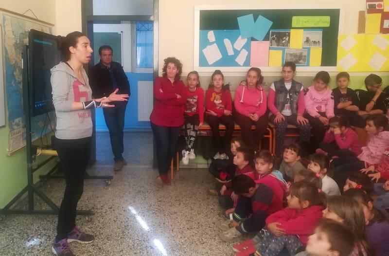 Ενημέρωση για τον σχολικό εκφοβισμό και τις πρώτες βοήθειες στο Δημοτικό Αγκαθιάς – Κυψέλης