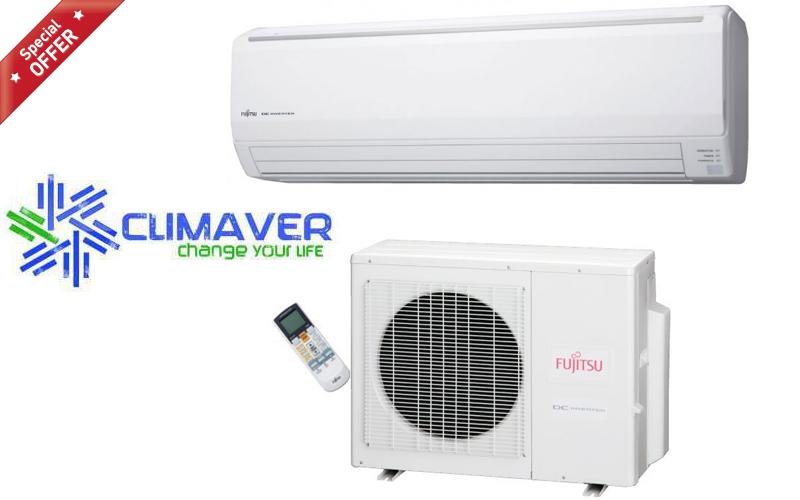 Κλιματιστικό Fujitsu inverter 24.000 Btu σε μοναδική τιμή από την CLIMAVER Αβραμίδης