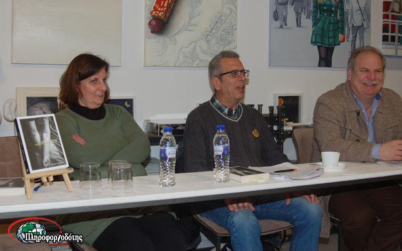 Ο Παύλος Κάγιος παρουσίασε το νέο του μυθιστόρημα στην Βέροια (φωτογραφίες)