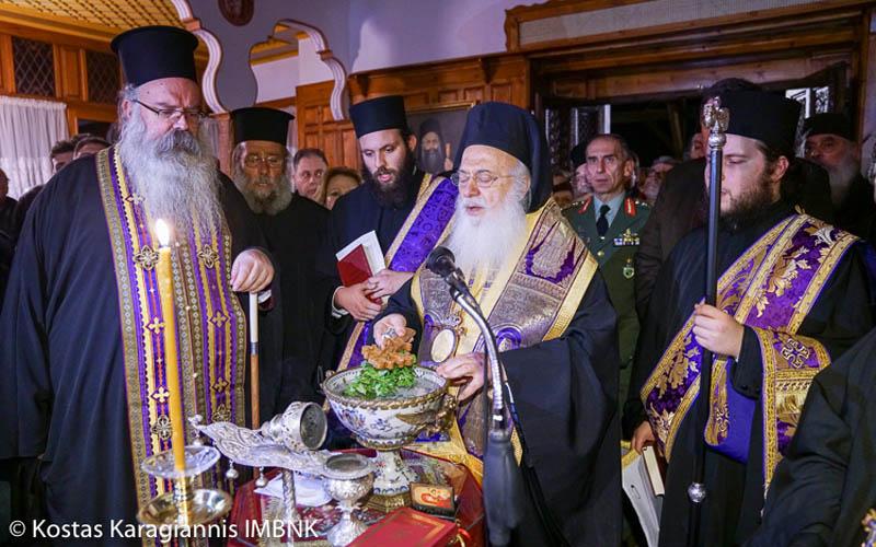 Εγκαίνια νέου Αρχονταρικίου και θυρανοίξια Παρεκκλησίου στην Ιερά Μονή Θεοτόκου Καλλίπετρας