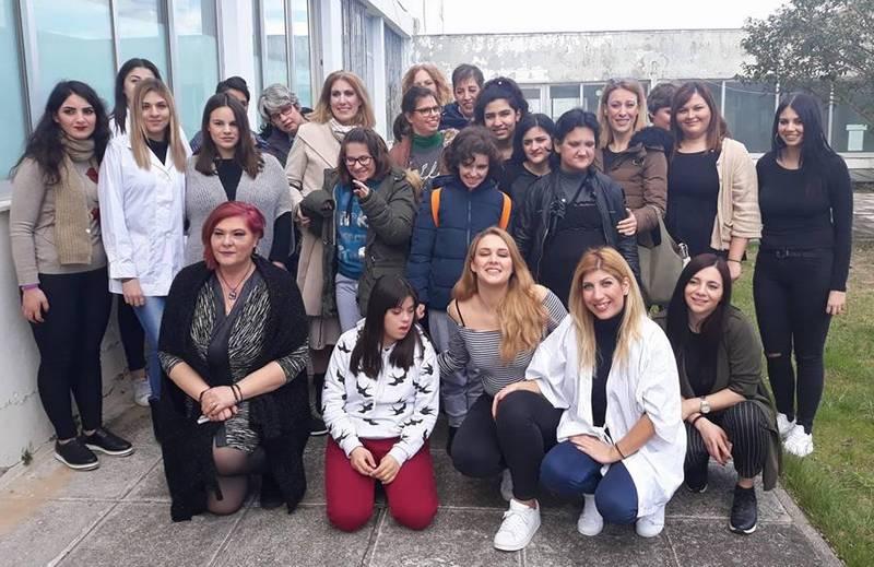 Τα Παιδιά της Άνοιξης στα ΙΕΚ Αισθητικής του ΟΑΕΔ Βέροιας
