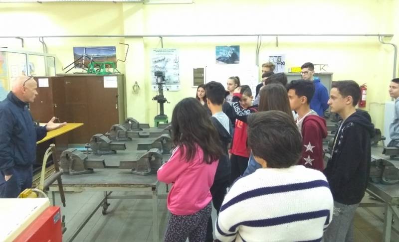 Ενημέρωση μαθητών 1ου Γυμνασίου για την Επαγγελματική Εκπαίδευση