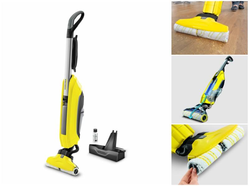 Πολυκαθαριστής πατώματος KARCHER σε μοναδική τιμή – Σκούπα και σφουγγαρίστρα σε ένα σώμα