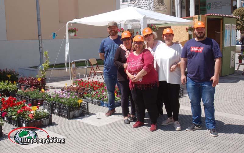 Βέροια: ‘Έκρηξη χρωμάτων’ στην ανθοέκθεση των Παιδιών της Άνοιξης