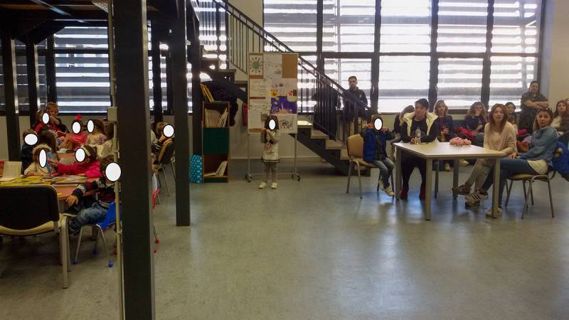 Ο Α΄ Παιδικός Σταθμός Νάουσας στην Δημοτική Βιβλιοθήκη