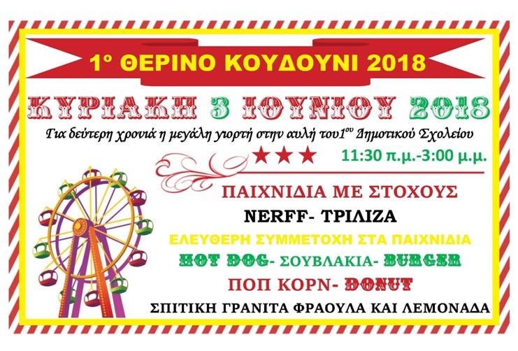 Καλοκαιρινή γιορτή από το 1ο Δημοτικό Βέροιας