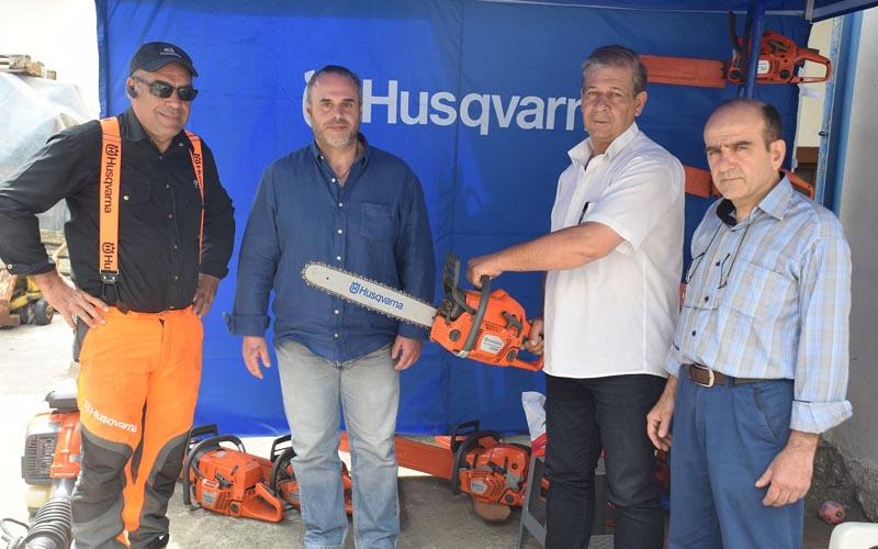 Επίδειξη μηχανημάτων Husqvarna και Oregon διοργάνωσε το κατάστημα Εμμανουηλίδης Νικόλαος (φωτογραφίες)