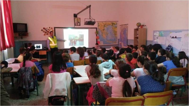 Κυκλοφοριακή αγωγή στο Δημοτικό Σχολείο Αγίας Βαρβάρας