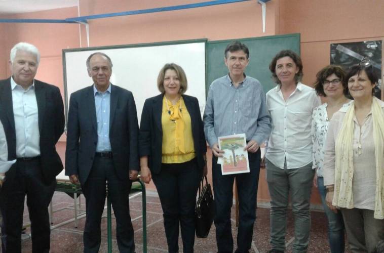 Ο Υφυπουργός Παιδείας Δημήτρης Μπαξεβανάκης επισκέφθηκε το Ειδικό Επαγγελματικό Γυμνάσιο – Λύκειο Βέροιας