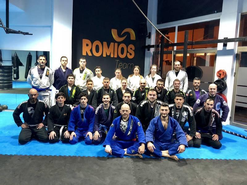 Διήμερο σεμιναρίων Brazilian Jiu-Jitsu για τον ΑΣ Ρωμιό