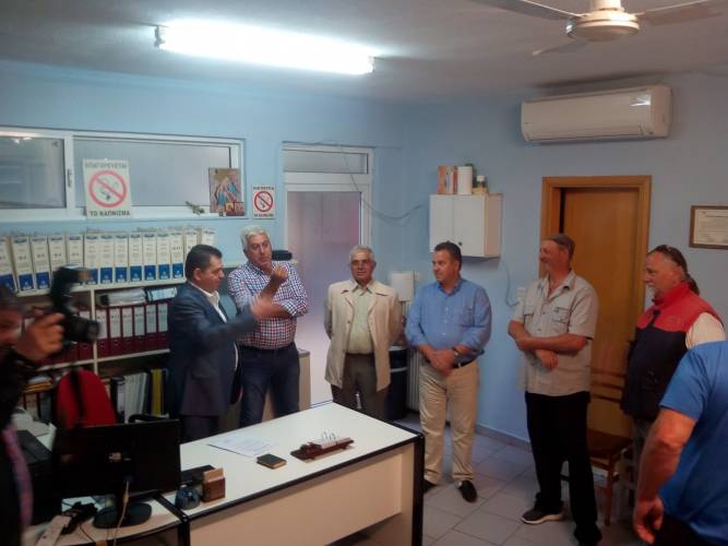 Ορκίστηκαν και πιάνουν δουλειά οι υδρονομείς του ΤΟΕΒ Νάουσας