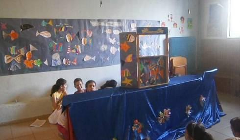 Η παράσταση κουκλοθέατρου “Ποιος πήρε το νερό μας;” από μαθητές του 3ου Δημοτικού Βέροιας