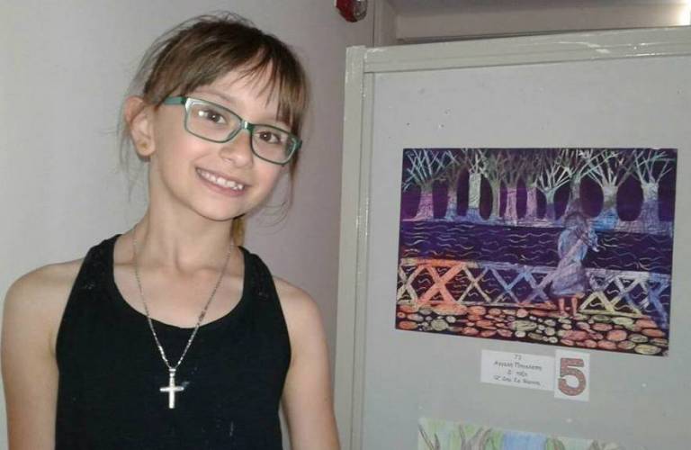 Ο Προμηθέας συγχαίρει μαθήτρια του για διάκριση σε διαγωνισμό ζωγραφικής