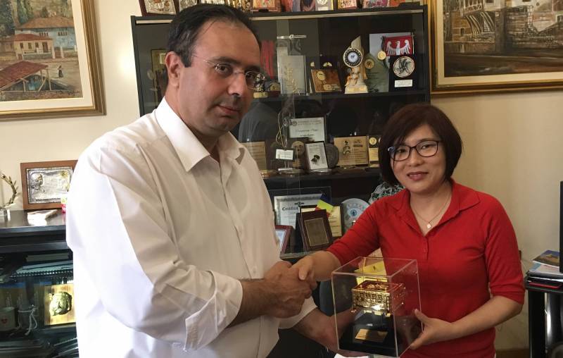 Η Βέροια στο Δρόμο του Μεταξιού – Αντιπροσωπεία από την Dongcheng του Πεκίνου με φόντο την αδελφοποίηση