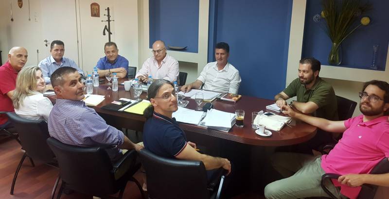 Σύσκεψη για την έναρξη επίγειων και εναέριων ψεκασμών στην Π.Ε Ημαθίας