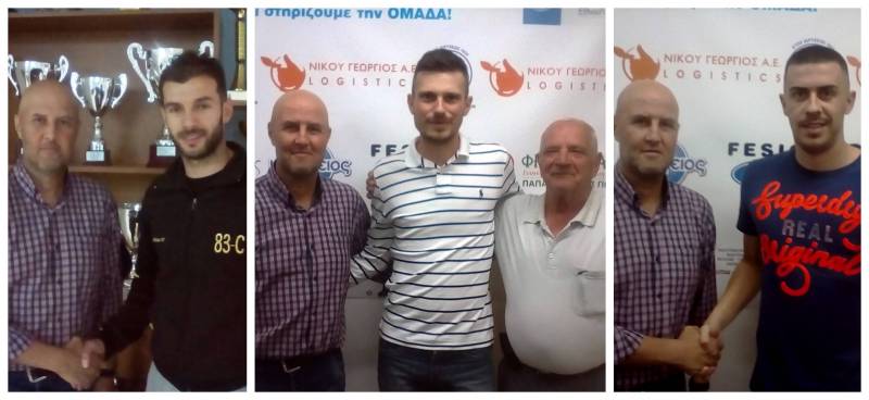 Δυο ανανεώσεις και μια μεταγραφή στη Νάουσα