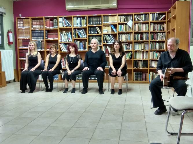 Παράσταση “playback θεάτρου” στην θεραπευτική κοινότητα ΚΕΘΕΑ Ιθάκη από ομάδα της Βέροιας