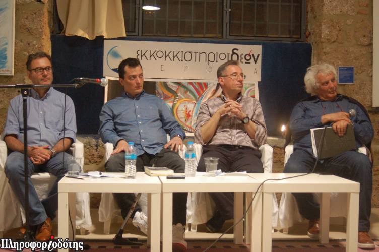 Ο συγγραφέας Ισίδωρος Ζουργός παρουσίασε στην Βέροια τις “Λίγες και μία νύχτες” (φωτογραφίες)