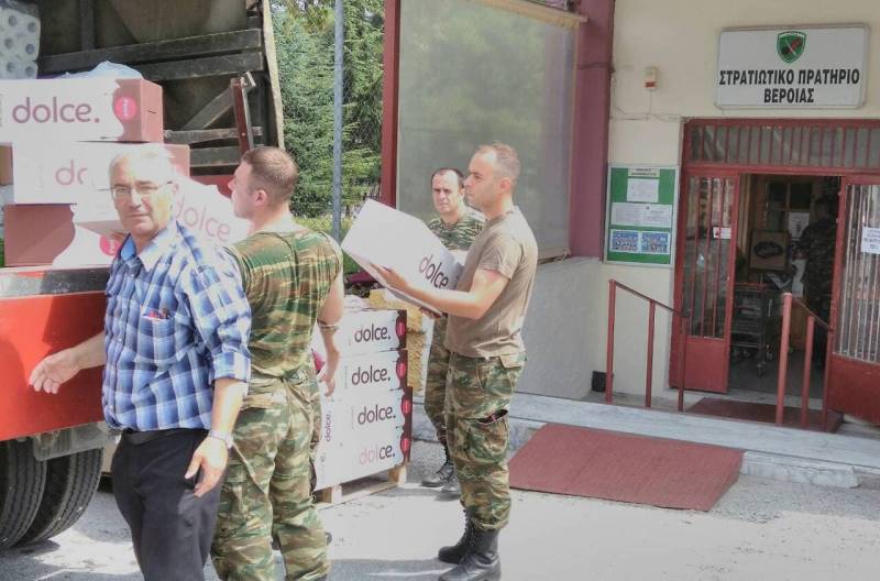 Ο Σύλλογος Πολιτικών Υπαλλήλων ΥΕΘΑ στο πλάι των πυρόπληκτων