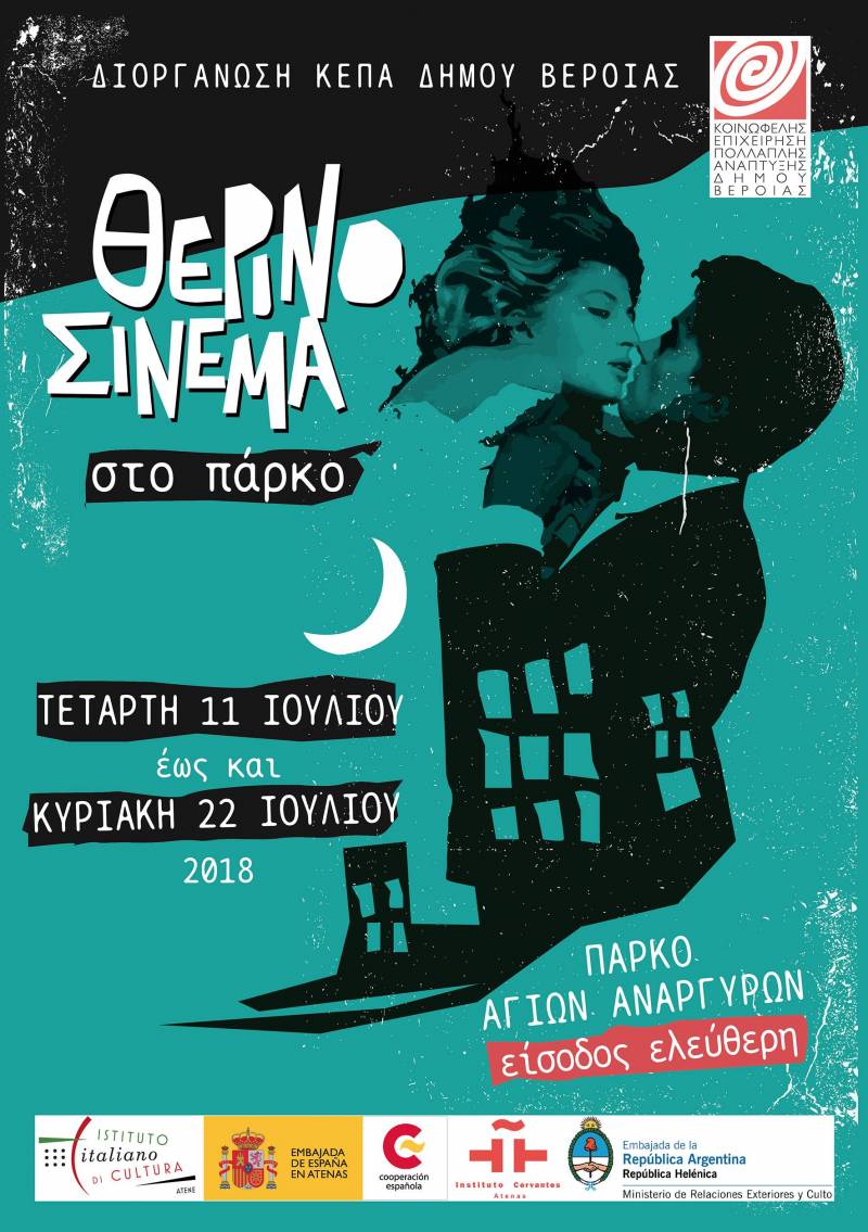Το πρόγραμμα του θερινού σινεμά της ΚΕΠΑ Βέροιας – Πότε θα ξεκινήσουν οι προβολές