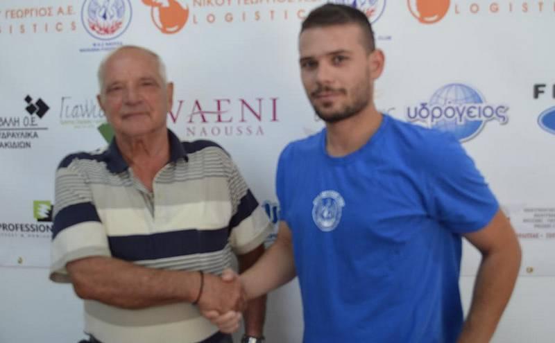 Ο Στέλιος Νίρλας στη Νάουσα