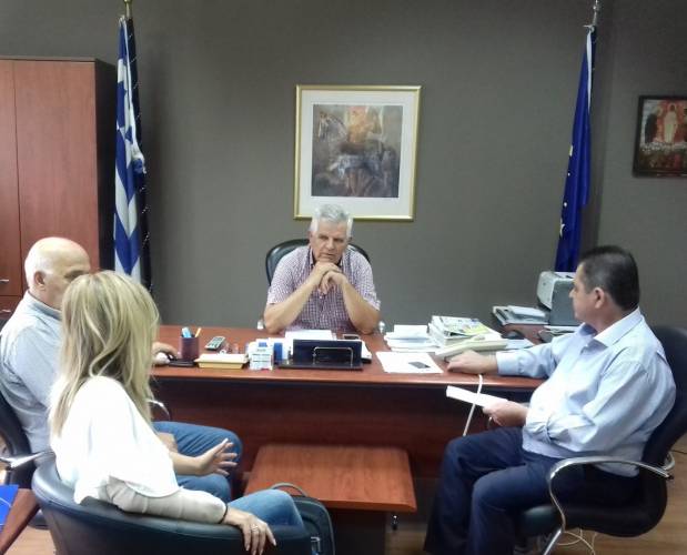 Επίσκεψη Κώστα Καλαϊτζίδη στο Νοσοκομείο