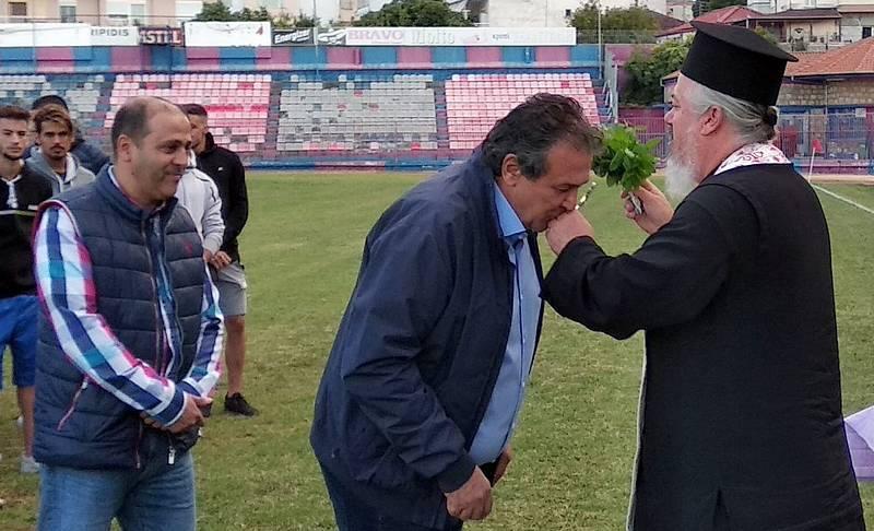 Αγιασμό εν όψει νέας ποδοσφαιρικής σεζόν έκανε η Βέροια