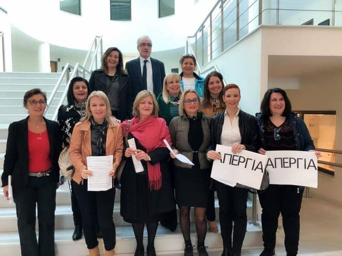 Με μεγάλη συμμετοχή η απεργία των δικαστικών υπαλλήλων στην Βέροια