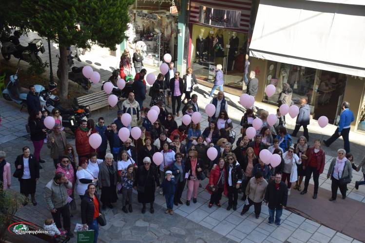 Όλοι μαζί βάδισαν για το καλό της γυναικείας υγείας στην Βέροια (φωτογραφίες)