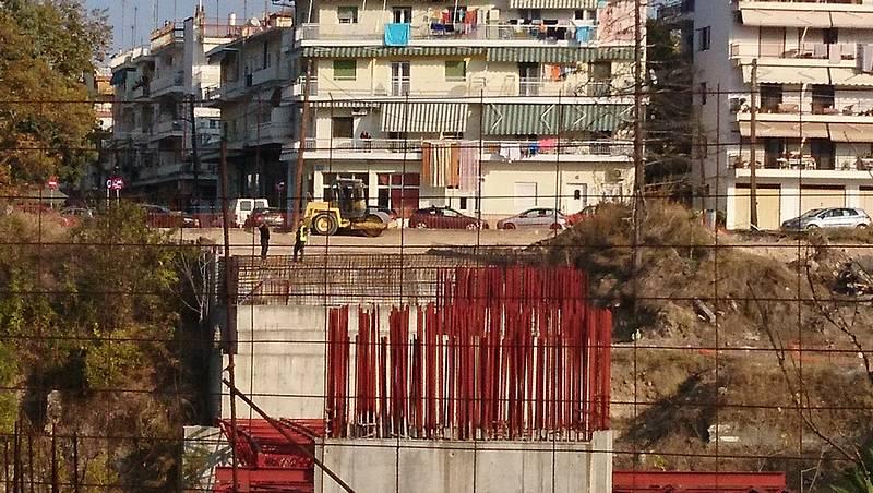 Βέροια: Προχωρούν οι εργασίες στην Γέφυρα Κούσιου