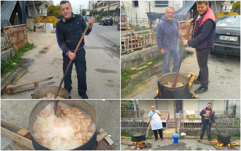 Ξεκίνησαν οι προετοιμασίες για την γουρουνοχαρά στο Μακροχώρι