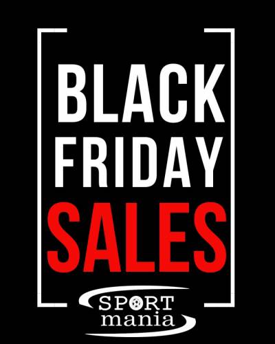 Black Friday Sales στα καταστήματα αθλητικών ειδών SPORT mania