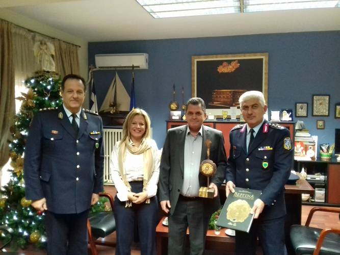 Επίσκεψη νέου Γενικού Περιφερειακού Αστυνομικού Διευθυντή Κεντρικής Μακεδονίας στην Αντιπεριφέρεια Ημαθίας