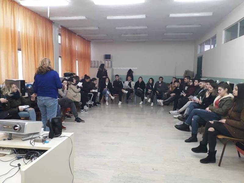 Η δράση «Η πρόληψη των εθιστικών ουσιών, καπνού και αλκοόλ» πραγματοποιήθηκε στην ΕΠΑΣ ΟΑΕΔ Βέροιας