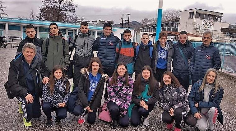 Επιδόσεις της ΓΕ Νάουσας σε αγώνες κλειστού στίβου στις Σέρρες