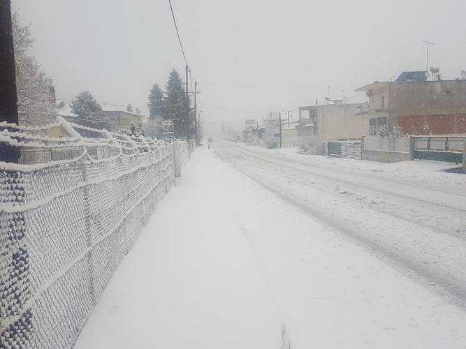 Χωρίς προβλήματα ο αποχιονισμός στον δήμο Βέροιας