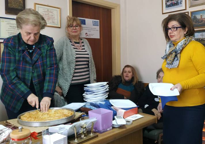 Το ΔΣ του Ομίλου Προστασίας Παιδιού έκοψε την βασιλόπιτα