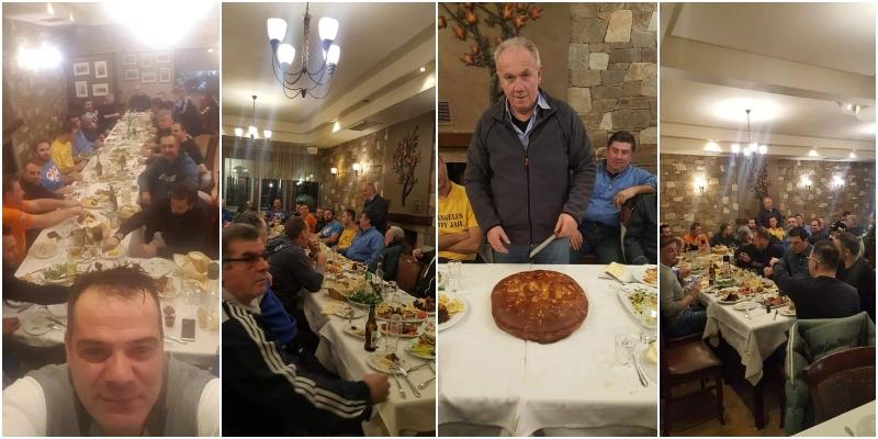 Την βασιλόπιτα έκοψαν οι Βετεράνοι Χάντμπολ Βέροιας