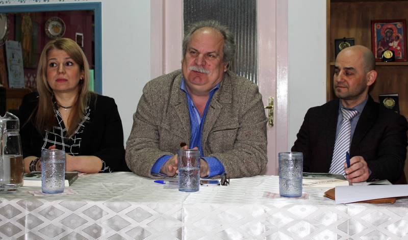 Πραγματοποιήθηκε η παρουσίαση του βιβλίου του Αλέκου Χατζηκώστα στον Προμηθέα