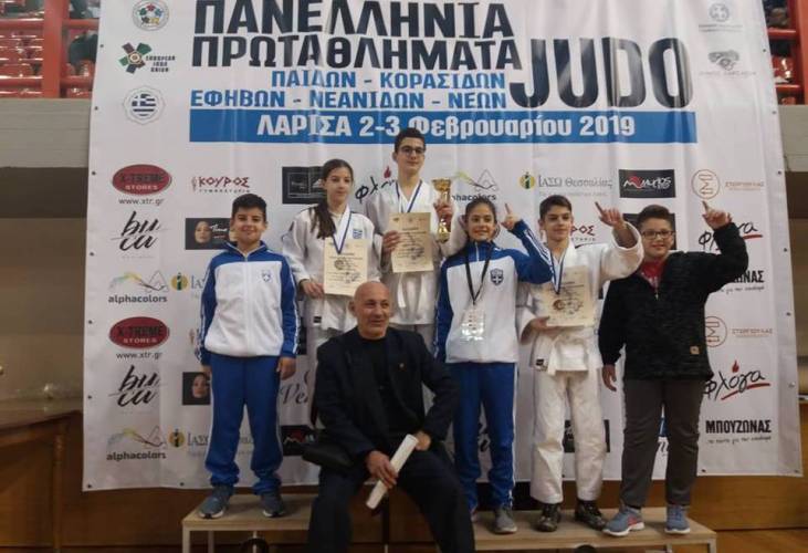 Διακρίσεις της Ολυμπιακής Ελπίδας Βέροιας στο Πανελλήνιο τζούντο παίδων – κορασίδων