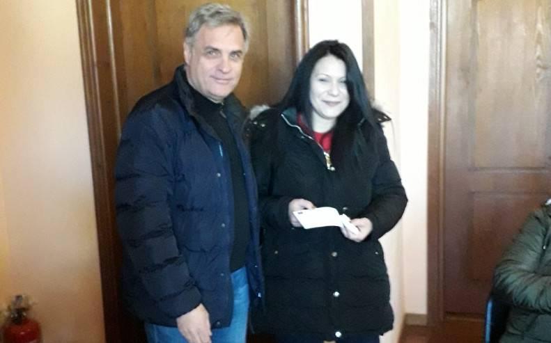 Οι σχολικοί τροχονόμοι δήμου Βέροιας έκοψαν την βασιλόπιτα