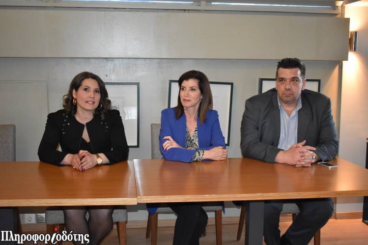 Άννα Μισέλ Ασημακοπούλου από την Βέροια: “Χαρακτήρα δημοψηφίσματος οι ευρωεκλογές” (φωτογραφίες, βίντεο)