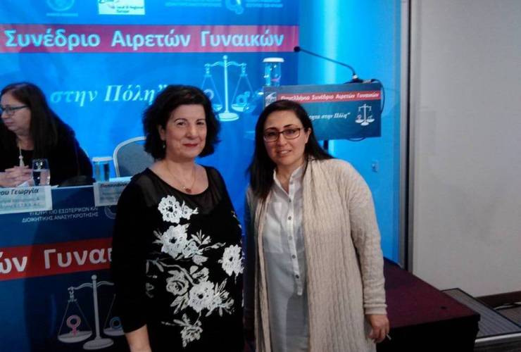 Η Στέλλα Αραμπατζή πρόεδρος της Επιτροπής Ισότητας του Δήμου Νάουσας και Δημοτική Σύμβουλος για την Παγκόσμια Ημέρα της Γυναίκας