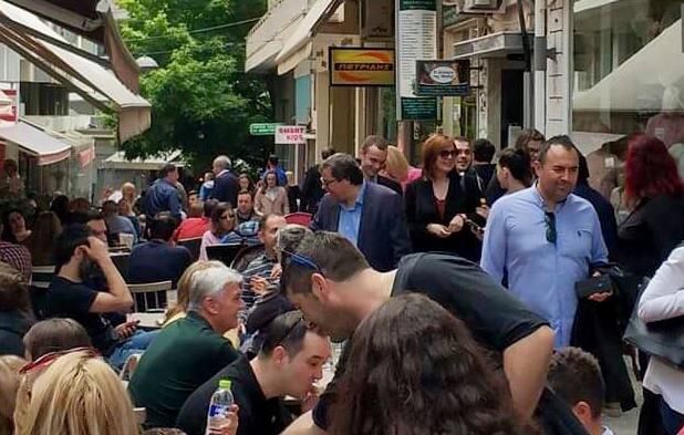 Μ. Σάββατο στην αγορά της Βέροιας ο Αντ. Μαρκούλης