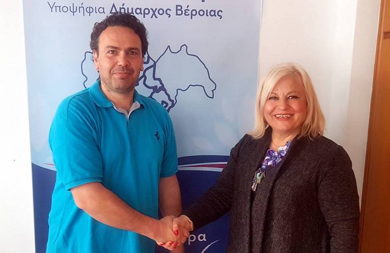 Ο Σωτήρης Σαρηγιαννίδης υποψήφιος με την Γεωργία Μπατσαρά