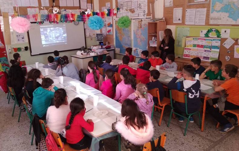 Η Παγκόσμια Ημέρα Παιδικού Βιβλίου στο σχολείο Αγίας Βαρβάρας