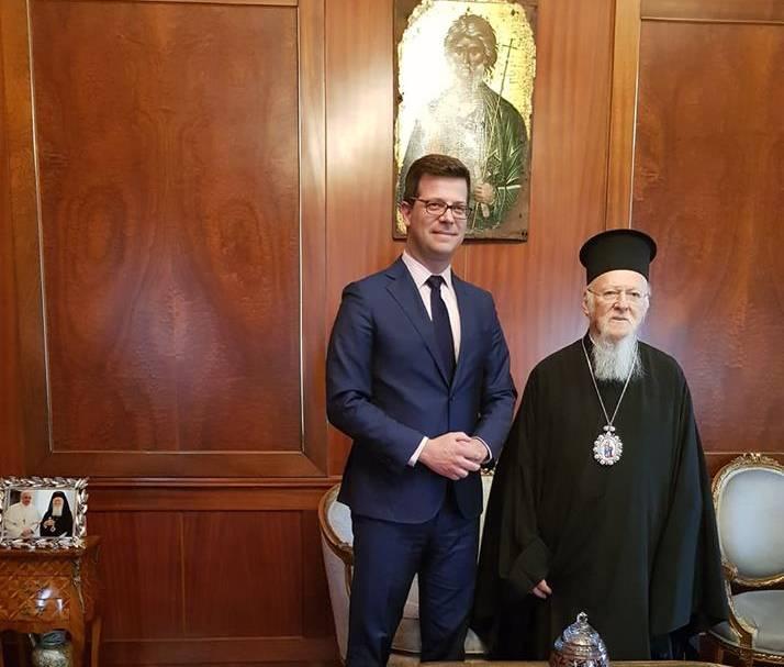 Επίσημη επίσκεψη του Υφυπουργού Μεταναστευτικής Πολιτικής Άγγελου Τόλκα στην Κωνσταντινούπολη