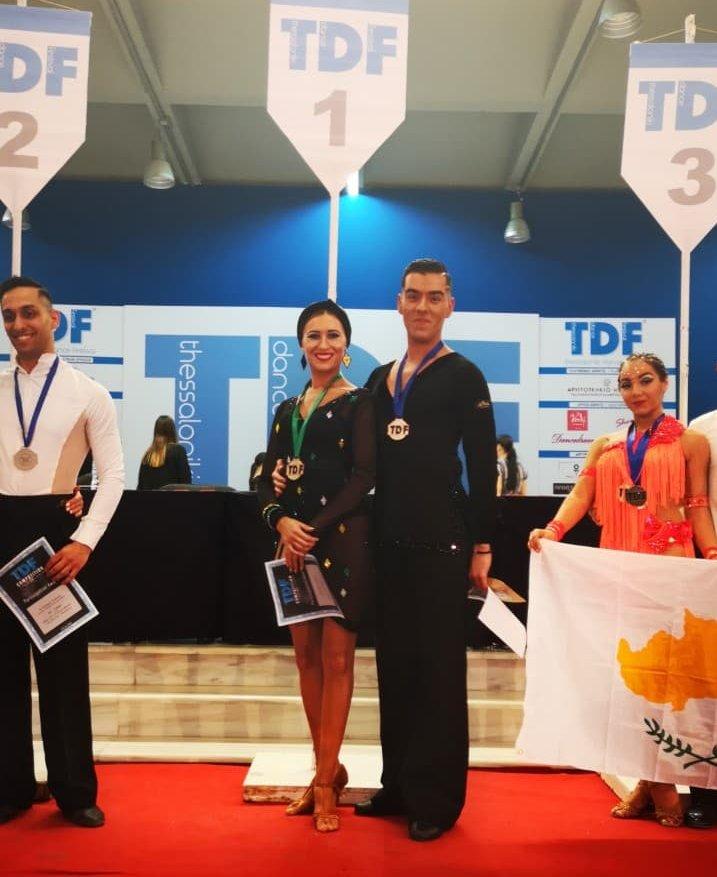 Πρώτη θέση στο TDF για τον Βεροιώτη χορευτή Νίκο Τσέγκο και τη ντάμα του